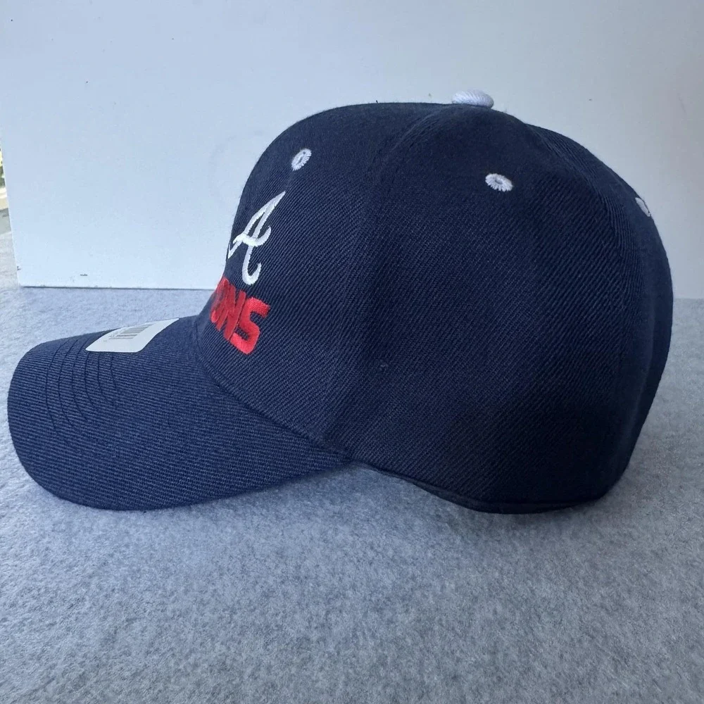 Atlanta Braves Hat Strap Back Mens One Size Blue MLB 2021 World Series Champions